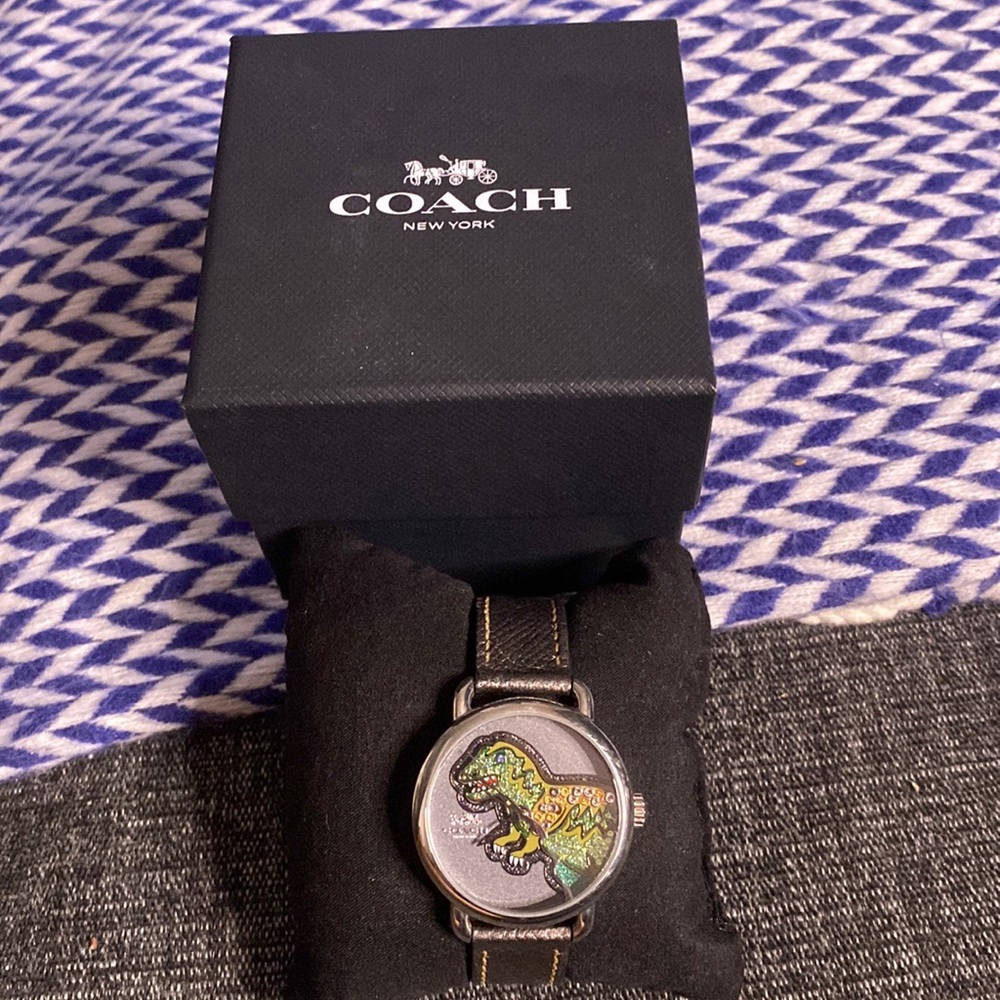 Delancy Coach Swarovski watch